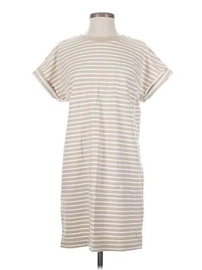 Pre-owned Gap Casual Dress In White