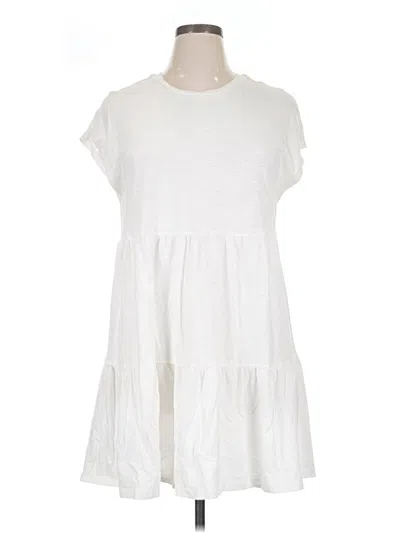 Pre-owned Gap Casual Dress In White