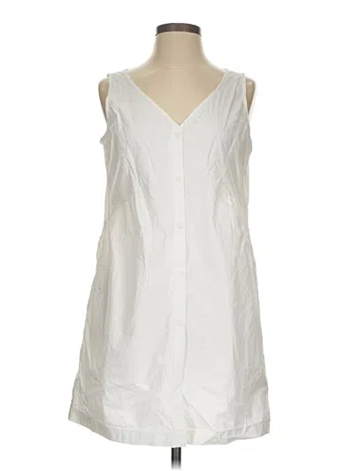 Pre-owned Gap Casual Dress In White