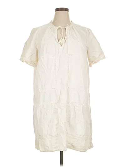 Pre-owned Gap Casual Dress In White