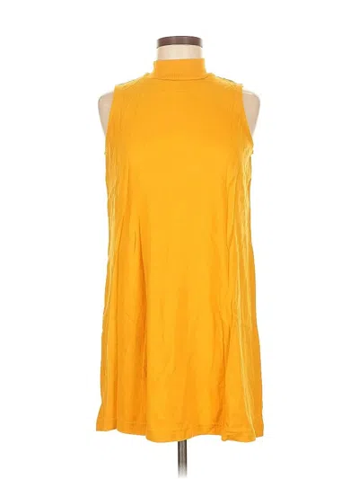 Pre-owned Gap Casual Dress In Yellow