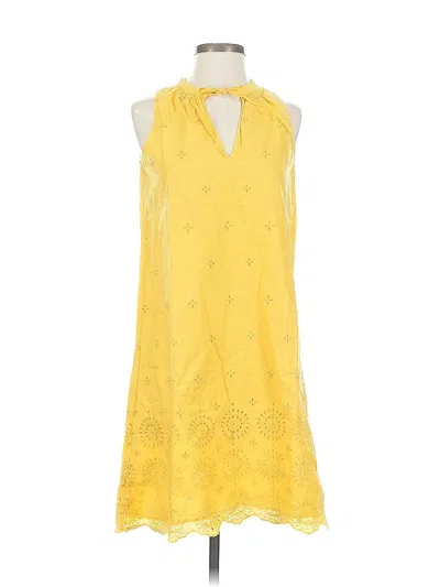 Pre-owned Gap Casual Dress In Yellow
