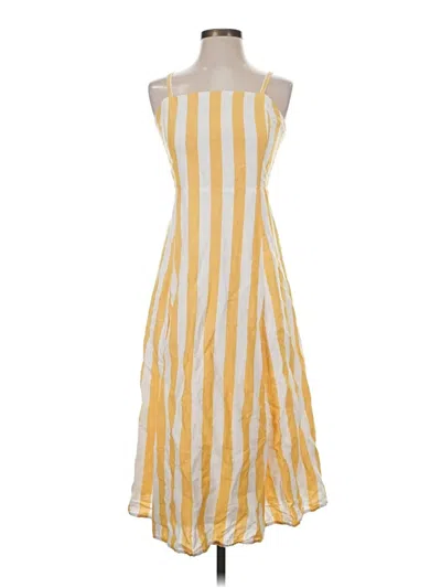 Pre-owned Gap Casual Dress In Yellow