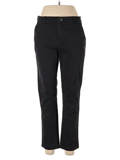 Pre-owned Gap Casual Pants In Black