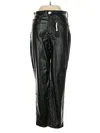 Gap Faux Leather Pants In Black