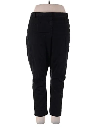 Pre-owned Gap Casual Pants In Black