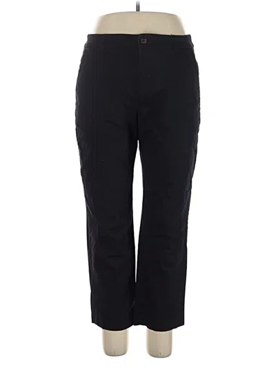 Pre-owned Gap Casual Pants In Black
