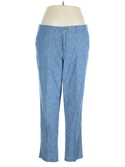 Pre-owned Gap Casual Pants In Blue