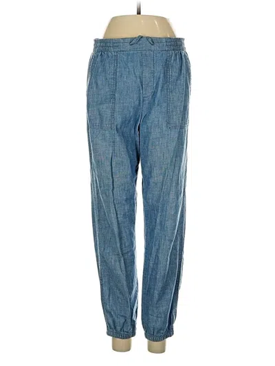 Pre-owned Gap Casual Pants In Blue