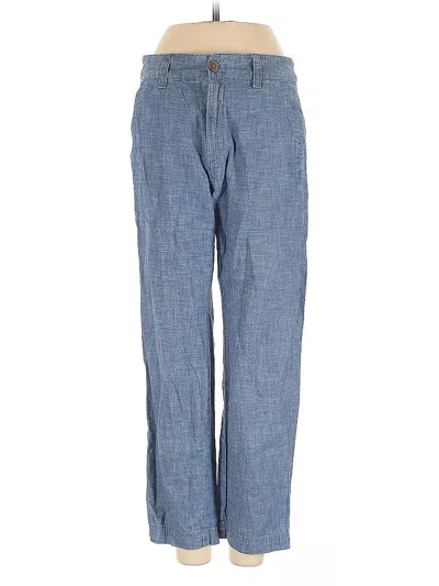 Pre-owned Gap Casual Pants In Blue