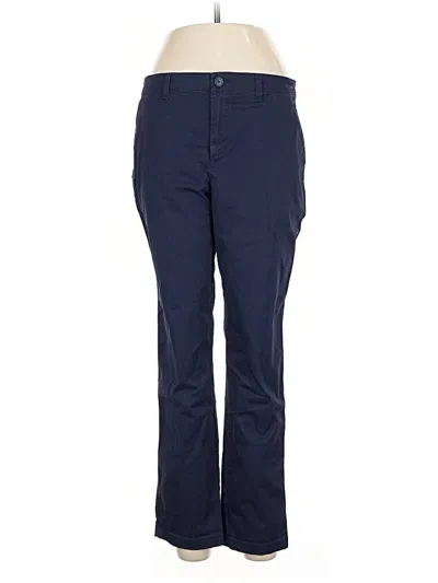 Pre-owned Gap Casual Pants In Blue