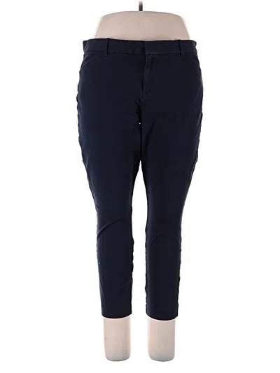 Pre-owned Gap Casual Pants In Blue