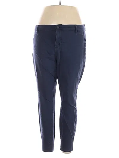 Pre-owned Gap Casual Pants In Blue
