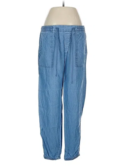 Pre-owned Gap Casual Pants In Blue