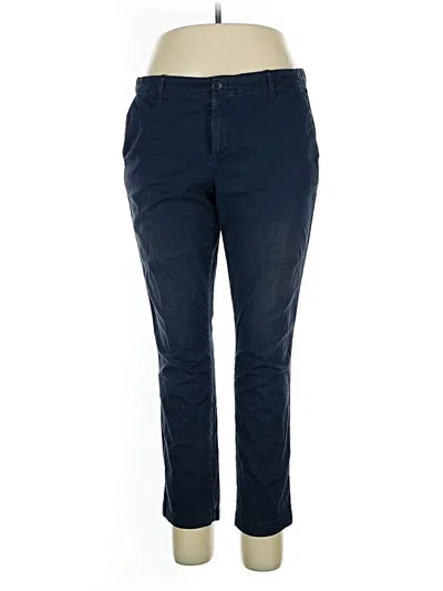 Pre-owned Gap Casual Pants In Blue