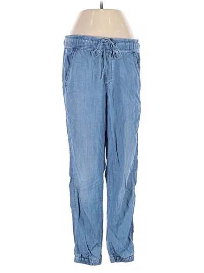 Pre-owned Gap Casual Pants In Blue