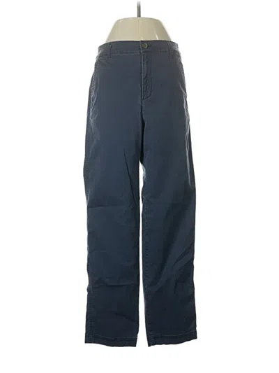 Pre-owned Gap Casual Pants In Blue
