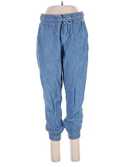 Pre-owned Gap Casual Pants In Blue