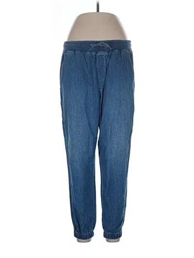 Pre-owned Gap Casual Pants In Blue