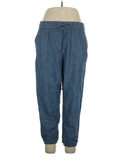 Pre-owned Gap Casual Pants In Blue