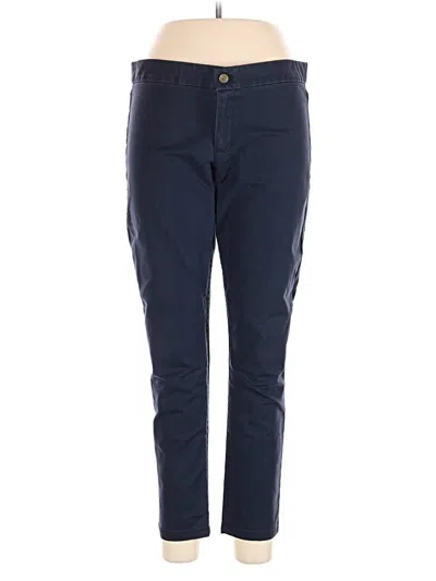Pre-owned Gap Casual Pants In Blue