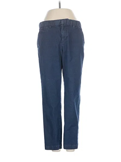 Pre-owned Gap Casual Pants In Blue