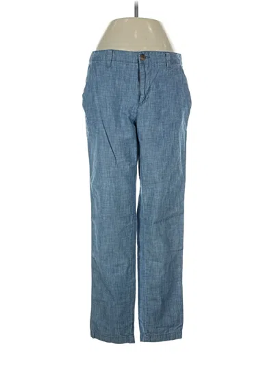 Pre-owned Gap Casual Pants In Blue