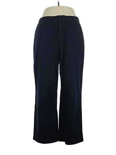 Pre-owned Gap Casual Pants In Blue