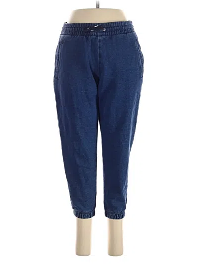 Pre-owned Gap Casual Pants In Blue