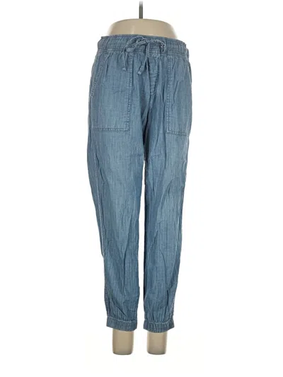 Pre-owned Gap Casual Pants In Blue