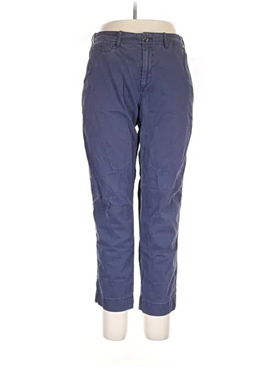 Pre-owned Gap Casual Pants In Blue