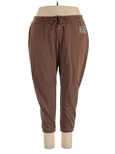 Pre-owned Gap Casual Pants In Brown