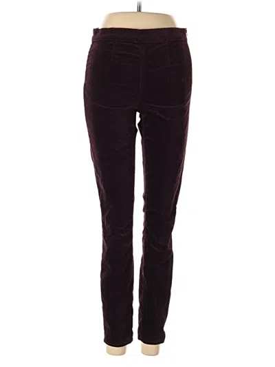 Pre-owned Gap Casual Pants In Burgundy