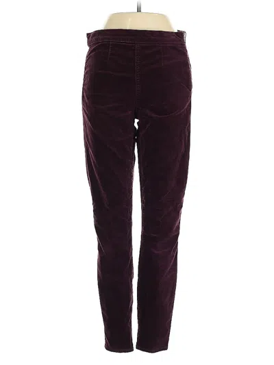 Pre-owned Gap Casual Pants In Burgundy