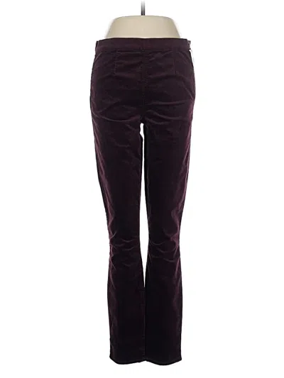 Pre-owned Gap Casual Pants In Burgundy