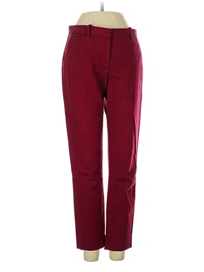 Pre-owned Gap Casual Pants In Burgundy