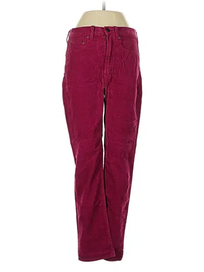Pre-owned Gap Casual Pants In Burgundy