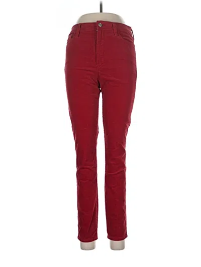 Pre-owned Gap Casual Pants In Burgundy