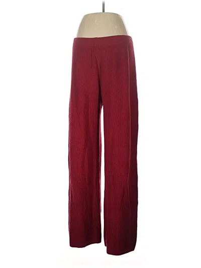 Pre-owned Gap Casual Pants In Burgundy