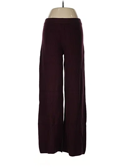 Pre-owned Gap Casual Pants In Burgundy