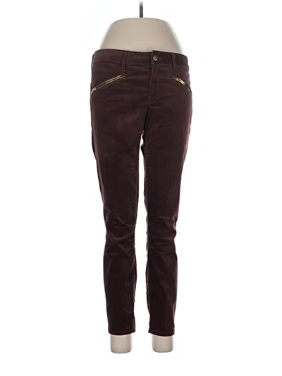 Pre-owned Gap Casual Pants In Burgundy