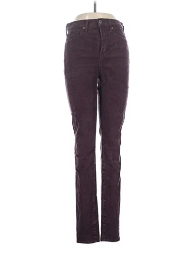 Pre-owned Gap Casual Pants In Burgundy