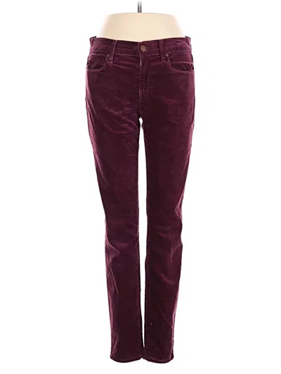 Pre-owned Gap Casual Pants In Burgundy