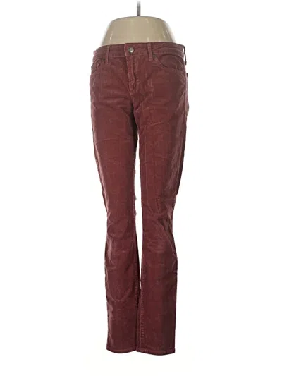 Pre-owned Gap Casual Pants In Burgundy