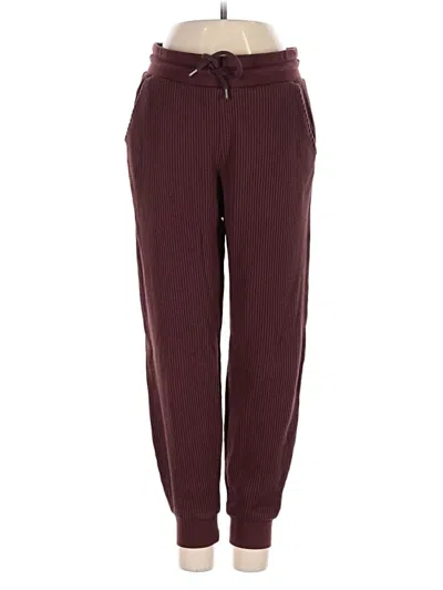 Pre-owned Gap Casual Pants In Burgundy