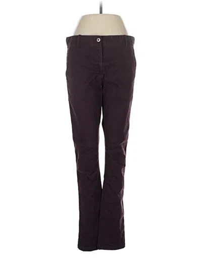 Pre-owned Gap Casual Pants In Burgundy