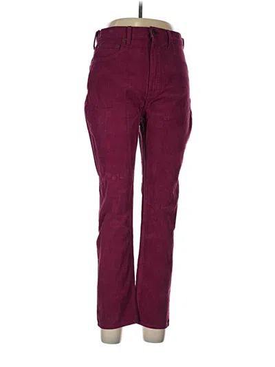 Gap Casual Pants In Burgundy