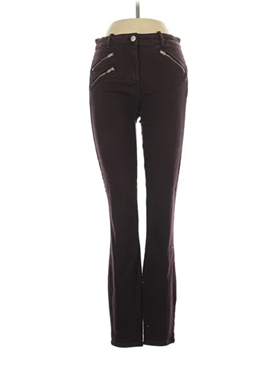 Pre-owned Gap Casual Pants In Burgundy