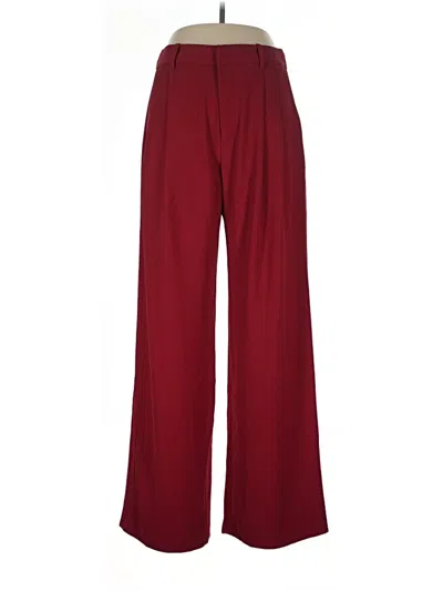 Pre-owned Gap Casual Pants In Burgundy