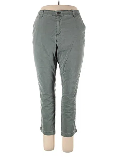 Pre-owned Gap Casual Pants In Gray